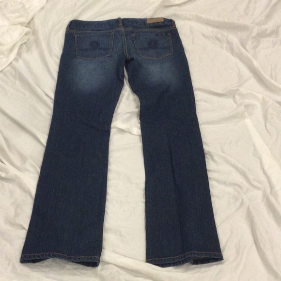 Seven7 Dark Wash Bootcut Jeans Size 28 - Picture 3 of 6